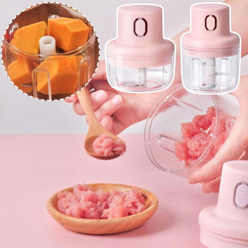 Ασύρματο μίνι κοπτικό τροφίμων – 100ml, 45W, επαναφορτιζόμενη USB 2