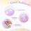 Ensemble de ballons pastel – Rose, vert, jaune, bleu, violet 3