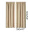 Black Silk Curtains for Bedroom and Kitchen Heat Insulation 2