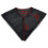 White Detachable Collar Half Shirt Accessory Elegant Lace-Black 3