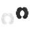 Women Decorative Collar Embroidery Artificial Pearls-White 2