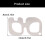 Leather Cutting Angles Ruler Stainless Steel Cutting Tool 3