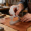 Leather Cutting Angles Ruler Stainless Steel Cutting Tool 4