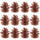 Light Brown Plastic Pine Cones Christmas Decor 50 pcs 1
