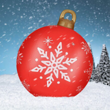 60cm Outdoor Inflatable Christmas Ball