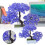 Albero bonsai artificiale in vaso verde realistico1 pezzo 1