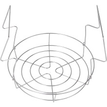 Innovire stainless steel canning rack with handles for