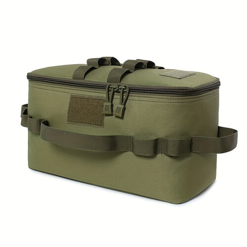 Bolsa organizadora de talheres para camping