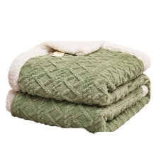 Washranp Sherpa Fleece Throw Blanket 150 x 100 cm