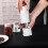 Moedor de pimenta automático em aço inoxidável branco (1 unidade) 2