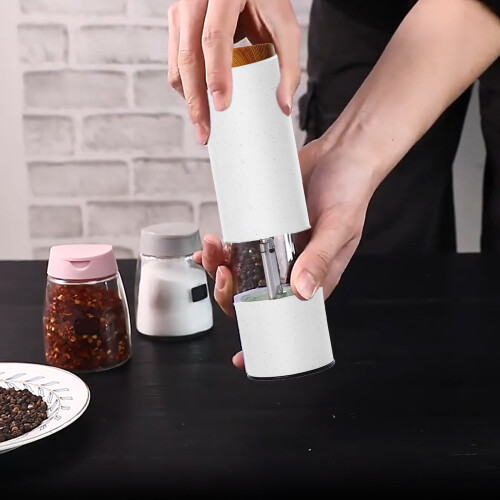 Moulin à poivre électrique noir (1 pièce) 1