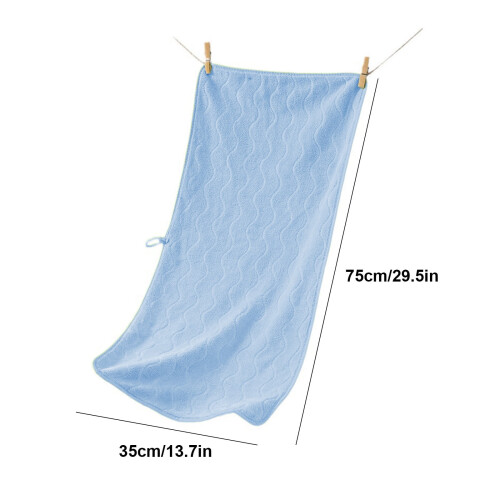 Microfiber Coral Fleece Bath Towel 75x35 cm 2