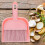 Set mini scopa e paletta rosa 4