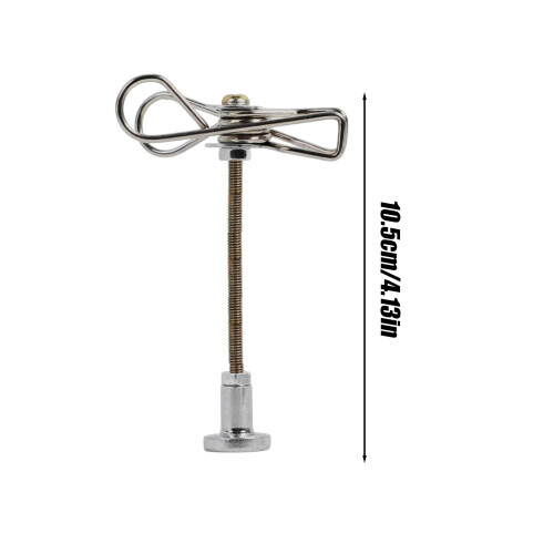 4-pak magnetisk røgelsesspiralholder, rustfrit stål 1