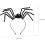 Κορδέλα μαλλιών με αράχνη για το Halloween, ελαφρύ, ανατριχιαστικό κόμμωση για πάρτι 2