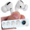 24 Pairs Silicone Tips Replacement Ear Inserts Compatible with Wireless Earbuds Pro and Pro Elastic Ear 2