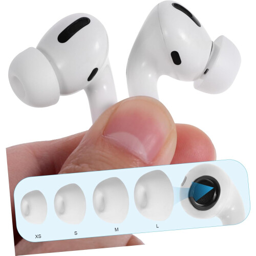 24 Pairs Silicone Tips Replacement Ear Inserts Compatible with Wireless Earbuds Pro and Pro Elastic Ear 1