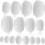24 Pairs Silicone Tips Replacement Ear Inserts Compatible with Wireless Earbuds Pro and Pro Elastic Ear 8