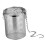 Boule à thé en acier inoxydable avec chaînette 0,7 L 5