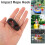 12pcs Black Nylon Bungee Rope Hooks with Elastic Shock Cord Terminal Ends 3