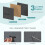 Fabric Storage Cabinet Gray 10-Drawer 8
