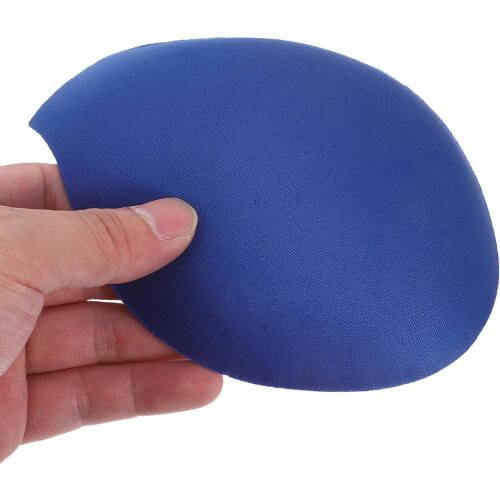Skridskoskydd 1 par blå polyester skridskoskydd elastiska slitstarka skydd 1