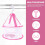 1pcs Flat Drying Net Drying Basket Pink Cloth Professional Hanging Dryer Suitable 3