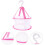 1pcs Flat Drying Net Drying Basket Pink Cloth Professional Hanging Dryer Suitable 8