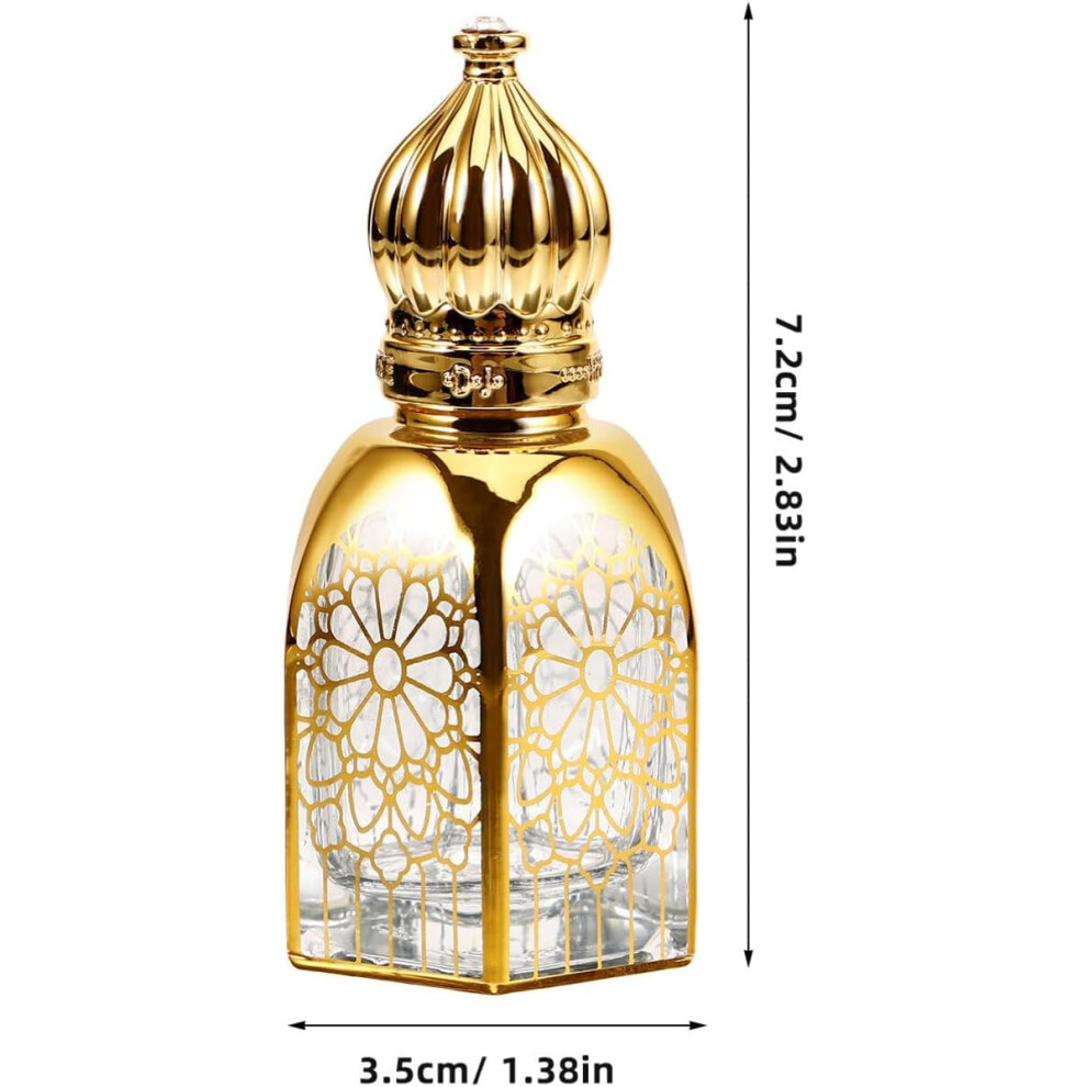 Hkhbjs Empty Perfume Bottle Decorative Glass Roller Bottle Essential Oil For Travel Glass Container