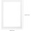 Papel de apoio do quadro da foto pré-cortado branco de 10Pcs placas foscas 10X14 polegadas 2
