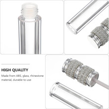 Lot de 6 flacons vides de 5 ml pour gloss à lèvres, tubes en plastique rechargeables à faire soi-même