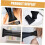 6pcs Hair Dryer Accessories Diffuser Attachment Precision Styling Nozzle for Fast Drying Safe Plastic Nozzles 8