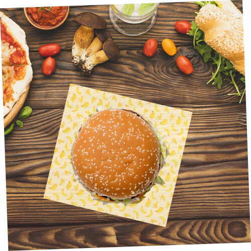 3sheets Beeswax Food Wraps Bread Sandwich Paper Reusable Wraps 1