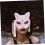 Μάσκα Αλεπούς για Halloween Cosplay Διακριτικό Μισό Πρόσωπο με Αρχαίο Σχέδιο 5