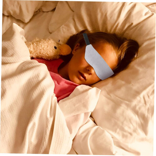 Silk Eye Mask for Sleeping Adjustable Elastic Design Eyeshade Blindfold 1