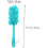 Back Cleaning Brush 3pcs Set Long Handle Soft Bristle Bath Body Brush 2