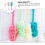 Back Cleaning Brush 3pcs Set Long Handle Soft Bristle Bath Body Brush 8