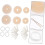 2pcs Lid Empty Eyeshadow Box Refillable Makeup Palette Case for DIY Eyeshadow Storage 6