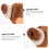 2pcs Lid Empty Eyeshadow Box Refillable Makeup Palette Case for DIY Eyeshadow Storage 7