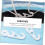 Justerbar spenne for stropper, 50 stk. lette plastspenner 2