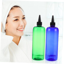 6pcs Hair Color Applicator Bottles Refillable Squeeze Containers for Hair Dyeing and Lightweight Leak Design for Home Use and Travel