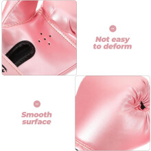 Kids Boxing Gloves for 3-8 Years Old, Pearlized Pink Sparring Gloves - Toddler Punching Bag Mitts