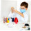 5pcs 50ml Plastic Conical Erlenmeyer Flasks Lids, Pp Plastic Laboratory Flask Set 4
