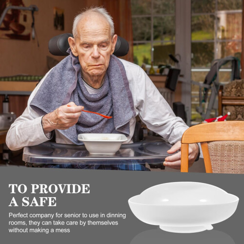 Scoop Bowl with Suction Base 7In Self-Feeding Dish 2