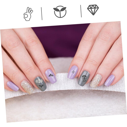 5d Sticker Set for Nails Embossed Halloween Nail Decals 2 Sheets Easy Apply 2