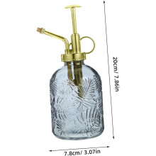 Glasflaska för växter Vintage sprayflaska för växter 350 ml växtspritzare Suckulentvattenflaska