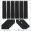 12pcs Adjustable Plastic Hat Strap Snapback Buckle Strap for Baseball Cap Repair Replacement Parts 3