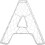 Letter Shape Wreath Planter Decorative Iron Frame for Succulent Display Aesthetic Home Decor 4