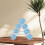 Letter Shape Wreath Planter Decorative Iron Frame for Succulent Display Aesthetic Home Decor 5