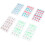 24Pcs False Nail Tips Cartoon Press-On Manicure Nails for 6 Boxes for Assorted style 4